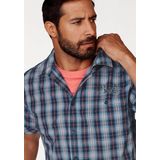 Man's World Kurzarmhemd mit kleinem Print