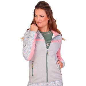 Piz Palü Outdoorjacke Outdoorjacke Damen - ELLGAU - kiesel/perlrosa