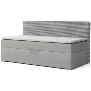 Deine Möbel 24 Boxspringbett MATI Daybett Tagesbett Schlafsofa Couch Jugendsofa Stauraumbett (mit Schlaffunktion Bettkasten Einzelbett Polsterbett Matratze H3 H4, 3-St., mit Schlaffunktion und Bettkasten Stauraumbett Jugendsofa), 90x200 100x200 Schwarz Grau Rosa Beige Anthrazit