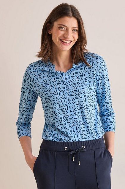 Cecil Tunikashirt mit 3/4 Ärmeln