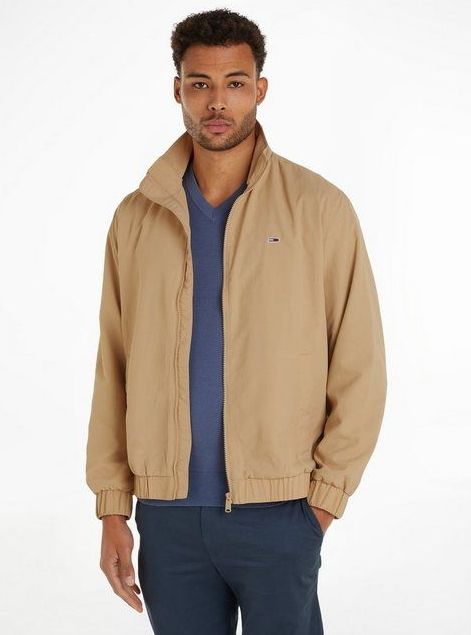 Tommy Jeans Plus Collegejacke TJM ESSENTIAL JACKET EXT Große Größen und Logostickerei
