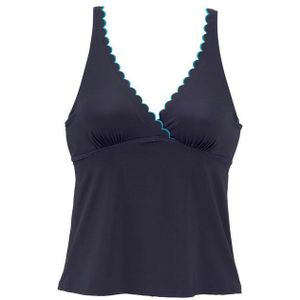LASCANA Bügel-Tankini-Top Camilla, mit Farbkontrast