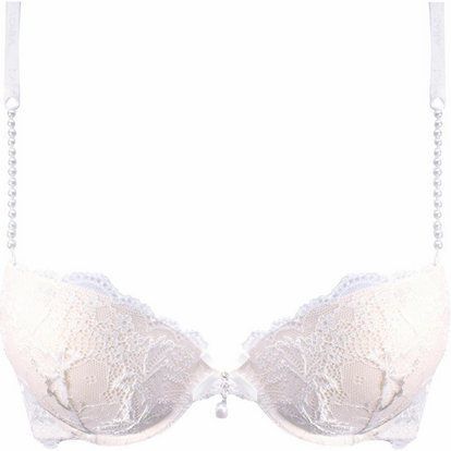 LASCANA Push-up-BH mit femininen Perlendetails, sexy Dessous