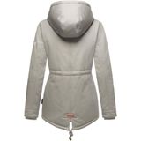 Marikoo Winterjacke Manolya stylischer Kurzmantel mit weichem Teddyfell-Futter