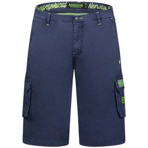 Geographical Norway Cargoshorts Herren kurze Hose PHILO (Packung, 1-tlg) ohne Gürtel