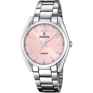 Festina Quarzuhr Boyfriend Collection F20622/2, Armbanduhr, Damenuhr, Edelstahlarmband