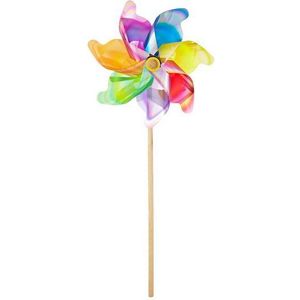 Dehner Windspiel Windrad mit Lichtreflektion, Ø 42 cm Höhe 109 cm
