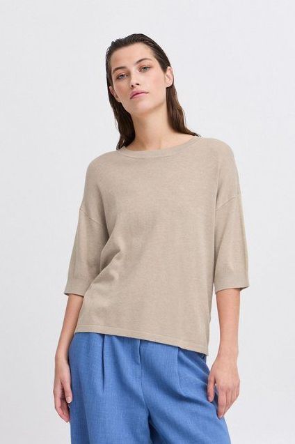 b.young Kurzarmshirt BYMMMORLA TSHIRT Minimalistisches Oberteil