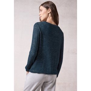 CECIL Langarmshirt in Melange Optik