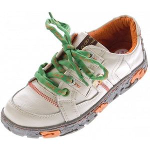 TMA Damen Leder Schuhe TMA 4181 Sneaker Halbschuhe Schnürschuh Ungefüttert, Used Look