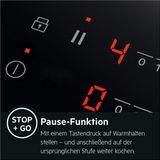 AEG Induktions-Kochfeld Serie 6000 TO64IB0FXB, mit Bridge-Funktion
