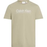 Calvin Klein T-Shirt CP-DOUBLE LOGO T-SHIRT mit großem Logoschriftzug
