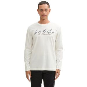 TOM TAILOR Langarmshirt mit Logo-Print
