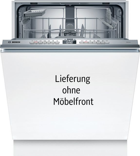 BOSCH vollintegrierbarer Geschirrspüler Serie 4 SBV4HTX00E, 13 Maßgedecke