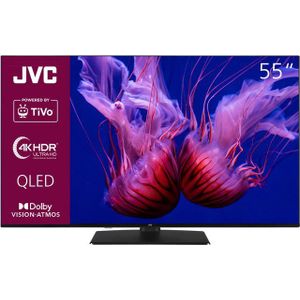 JVC LT-55VUQ3455 QLED-Fernseher (139 cm/55 Zoll, 4K Ultra HD, Smart-TV)