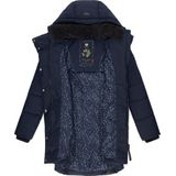 Ragwear Wintermantel Pavla stylischer Winterparka mit Teddyfutter und Kapuze