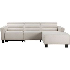 Places of Style Ecksofa Carpari, L-Form, 263 cm, manuelle o. elektrische Relaxfunktion, USB A/C und Kopfteilverstellung