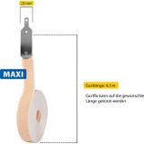 SCHELLENBERG Reparatur-Set Rollladen Gurtfix für das Rollladensystem Maxi, 1-St., für alte Gurtbänder in unterschiedlichen Farben, 23 mm x 4,3 m