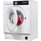 Sharp Einbauwaschmaschine ES-NIB814BWB-DE, 8 kg, 1400 U/min