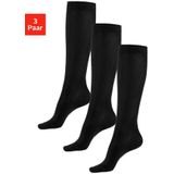 Bench. Kniestrümpfe (Packung, 3-Paar) Damenkniestrümpfe mit wärmender Wolle