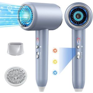 OYLCDI Haartrockner Haartrockner,Föhn Ionen mit Diffusor Konzentrator-Düse Aufsätze, 2400,00 W, Dryer mit Schnelle Aufheizung Konstante Temperatur, 2400W Turbo-Ultra-Leise-Motor,2 Heiz 3 Geschwindigkeitsstufen,Hair