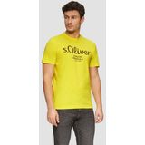 s.Oliver Kurzarmshirt T-Shirt mit Logo-Print Artwork