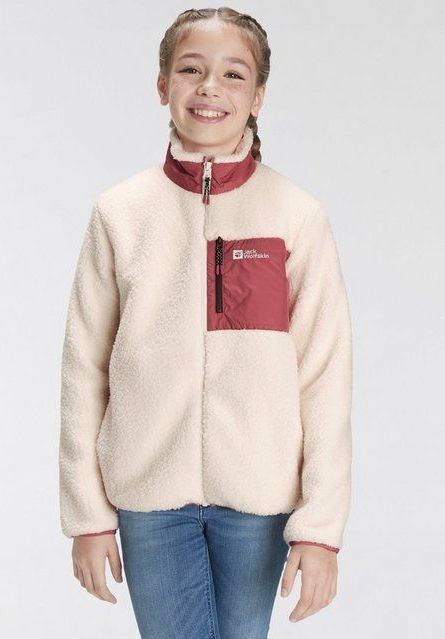Jack Wolfskin Fleecejacke ICE CURL JACKET K aus 300er-Fleece