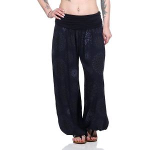 OriginalYou Haremshose Pluderhose für Damen leichte Haremshose sommerliche Yogahose (1-tlg) mit elastischem Bund, sommerliches Design