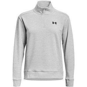 Under Armour® Stehkragenpullover Armour Fleece® Hoodie mit ¼ Zip mit Markenlogo