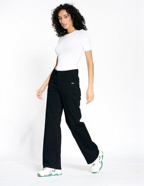 GANG Weite Jeans 94AMELIE WIDE mit Stretch
