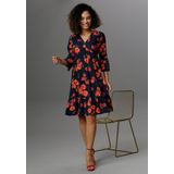 Aniston CASUAL Tunikakleid mit Klatschmohn-Blumen bedruckt