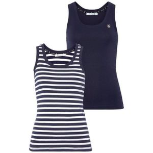 DELMAO Tanktop (2er-Pack) in unterschiedlichen Varianten