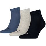 PUMA Kurzsocken PUMA UNISEX QUARTER PLAIN 3P