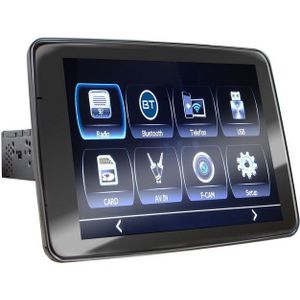 XOMAX XM-V911R Autoradio (FM, Bluetooth, 240 W, 9 Zoll Touchscreen Bildschirm, Mirrorlink, Bluetooth 2x USB, SD, 1 DIN)