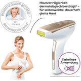 BEURER IPL-Haarentferner IPL 8500 für langanhaltende Haarentfernung durch Lichttechnologie, 300000 Lichtimpulse, Kraftvolles Akkugerät für eine flexible, kabellose Anwendung