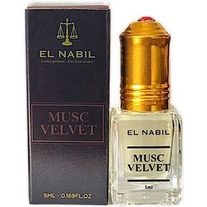 El Nabil Öl-Parfüm El Nabil Musc Velvet Parfum Öl mit Roll-On-Applikator 5 ml