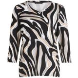 Betty Barclay 3/4-Arm-Shirt Betty Barclay Basic Shirt mit Print (1-tlg) Druck