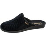 Fischer-Markenschuh Frank Pantoffel Streifencord, Moltonfutter