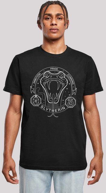 F4NT4STIC T-Shirt Harry Potter Slytherin Seal Print