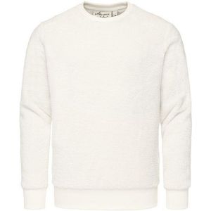 Amaci&Sons Sweatshirt LUDLOW Pullover mit Rundhalsausschnitt Herren Teddy Plüsch Pulli Sweatjacke Hoodie