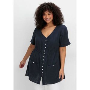 sheego by Joe Browns Longbluse Große Größen mit Knopfleiste und Taschen