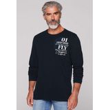 CAMP DAVID Langarmshirt mit Rücken-Print