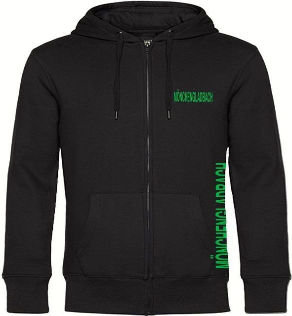 multifanshop Kapuzensweatjacke Mönchengladbach - Brust & Seite - Sweat