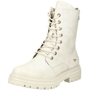 MUSTANG Stiefelette Lederimitat Schnürstiefelette