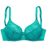 Nuance Bügel-BH aus elastischer Jacquardspitze mit Trägern in Satin-Optik, Dessous