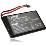 vhbw Akku Ersatz für Baugleiche Originalteilebezeichnung TomTom 4EG0.001.08, 4EG0.001.17, 4EM0.001.01 für Navigation Strassen Navigation (1100mAh, 3,7V, Li-Ion) 1100 mAh