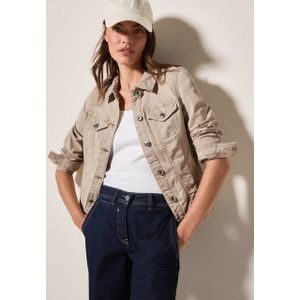 CECIL Jeansjacke mit Brusttaschen und seitliche Taschen