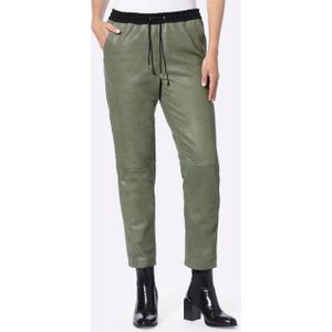 heine Jerseyhose Leder-Jogpants Innenbeinlänge ca. 68 cm