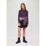 s.Oliver Langarmshirt Weiches Longsleeve aus Viskosemix im O-Shape