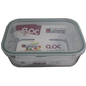 Neuetischkultur Frischhaltedose Frischhaltedose Grün 1,86 Liter, Glas, (Stück, 1-tlg., 1 Frischhaltedose mit Deckel), Lebensmitteldose Mikrowellendose Ofenform Gefrierdose